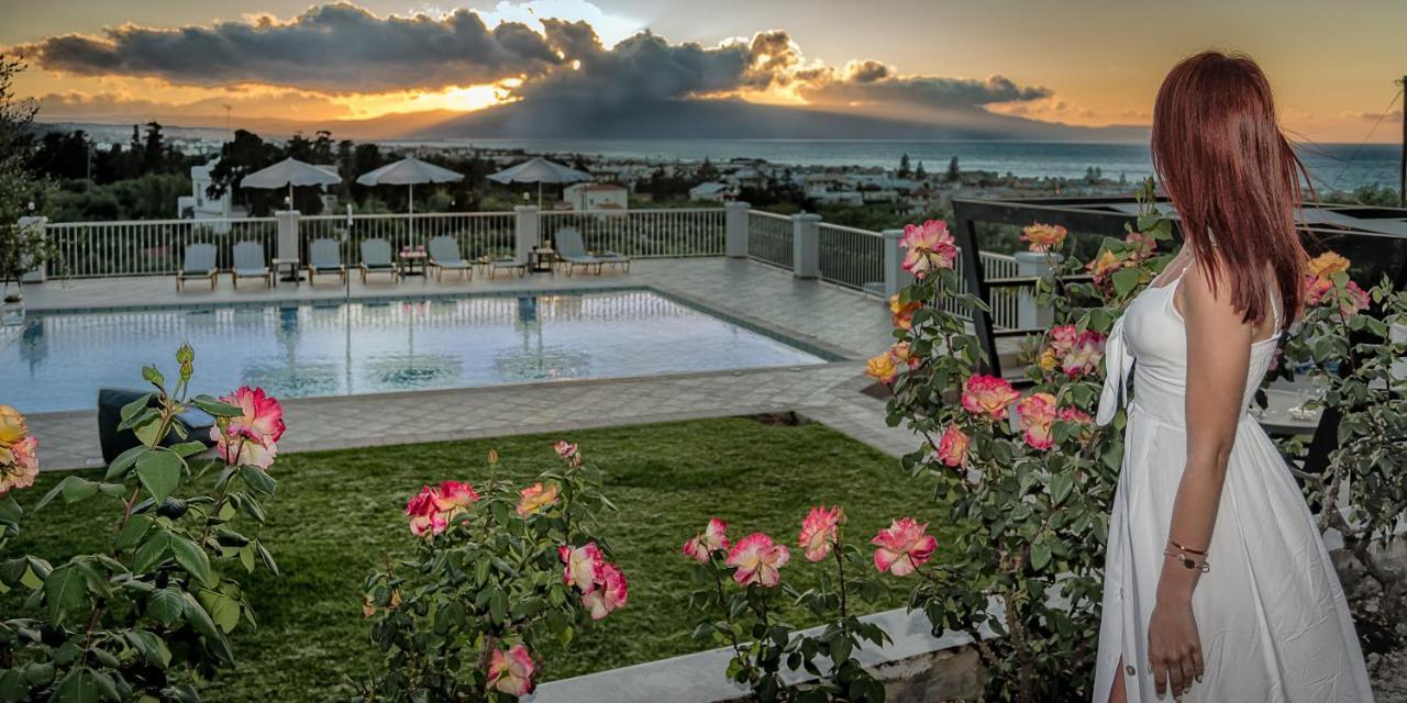 Villa Cretan Blu Platanias Platanés Esterno foto