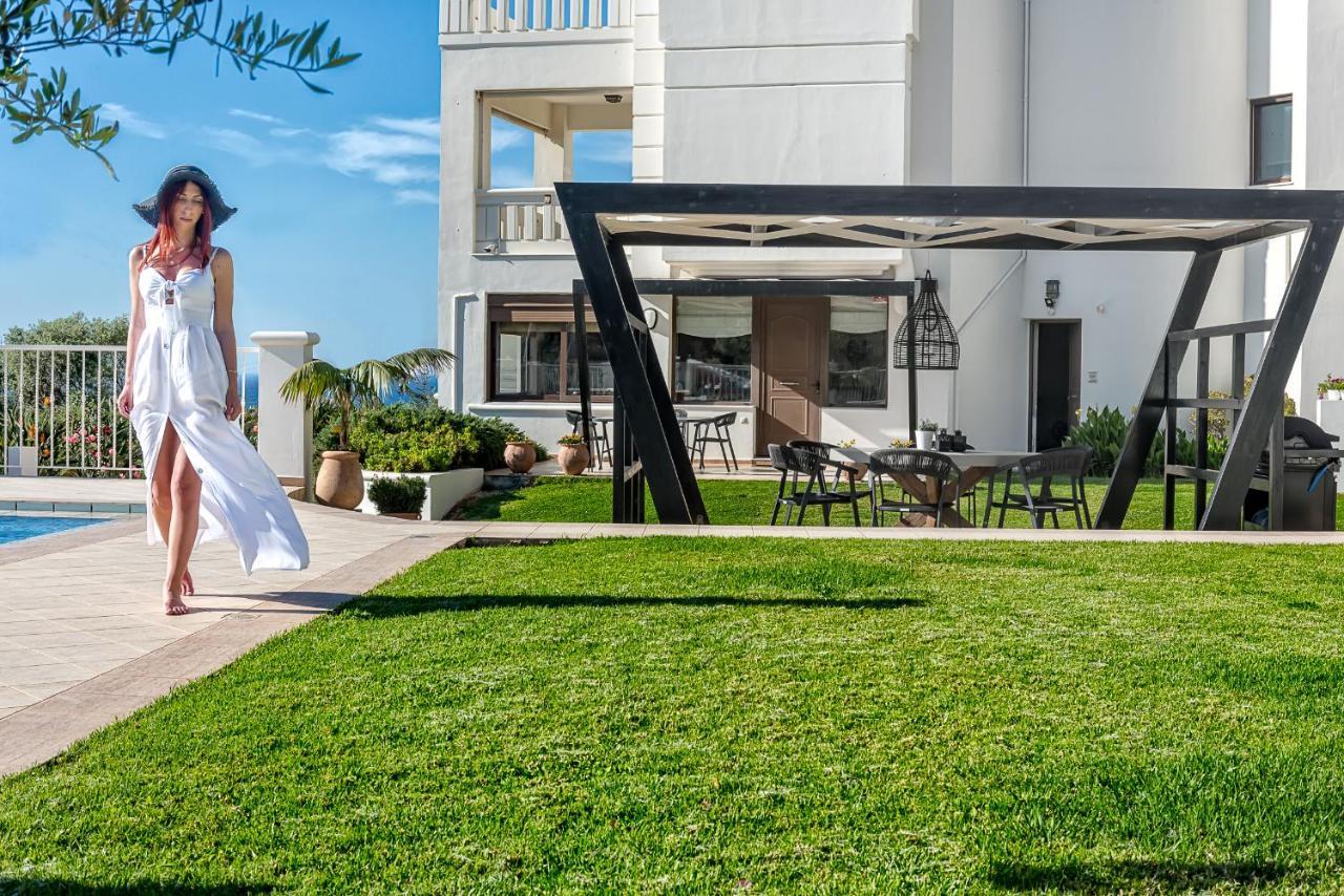 Villa Cretan Blu Platanias Platanés Esterno foto