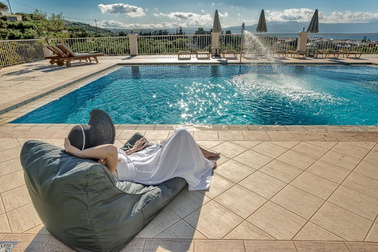 Villa Cretan Blu Platanias Platanés Esterno foto